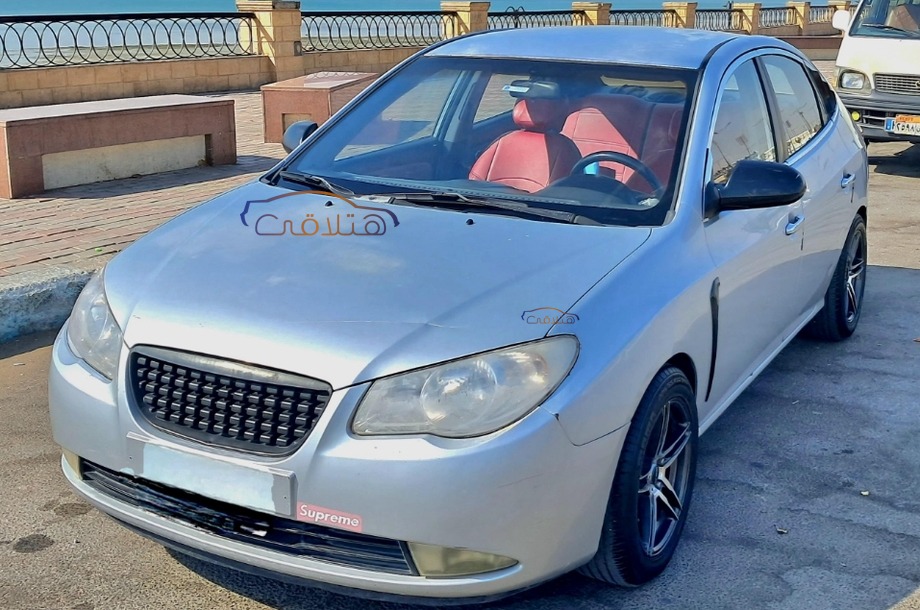 Elantra Hyundai Silver