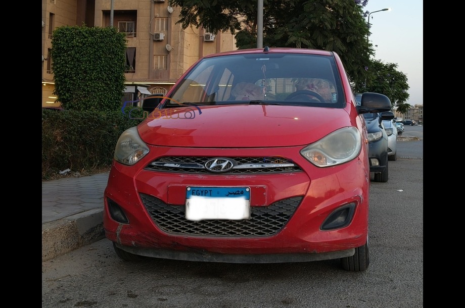 I10 Hyundai احمر