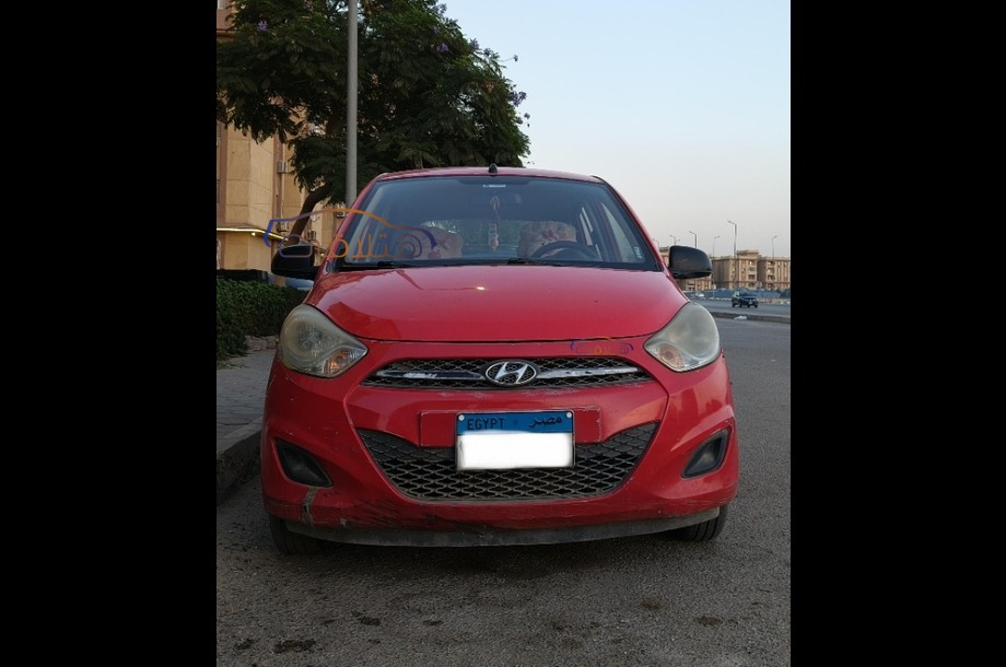 I10 Hyundai احمر