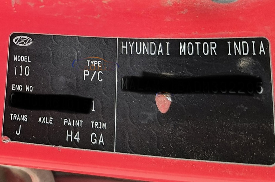 I10 Hyundai احمر