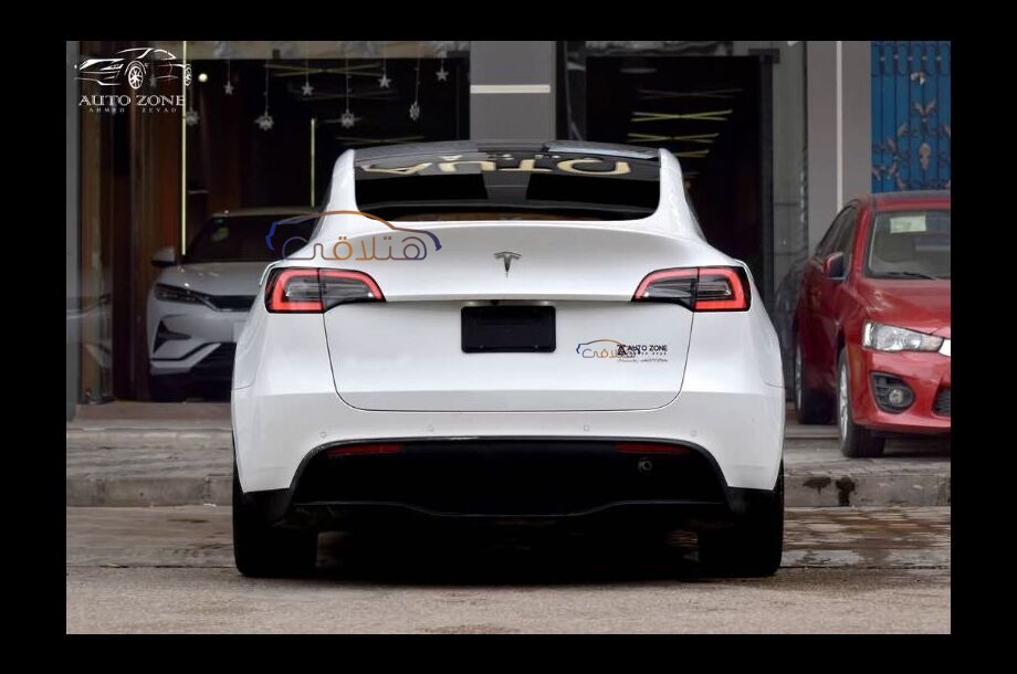 Model Y Tesla أبيض