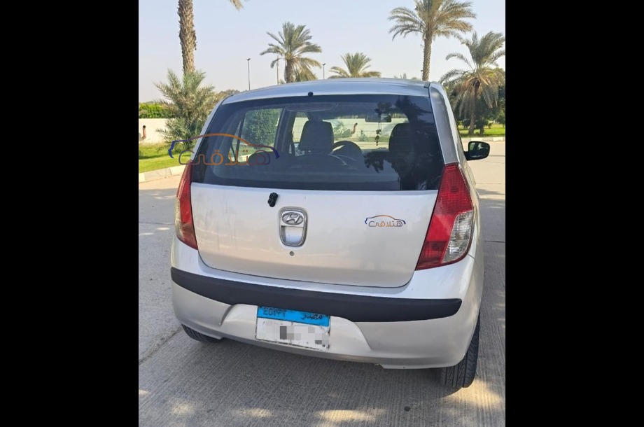 I10 Hyundai فضي