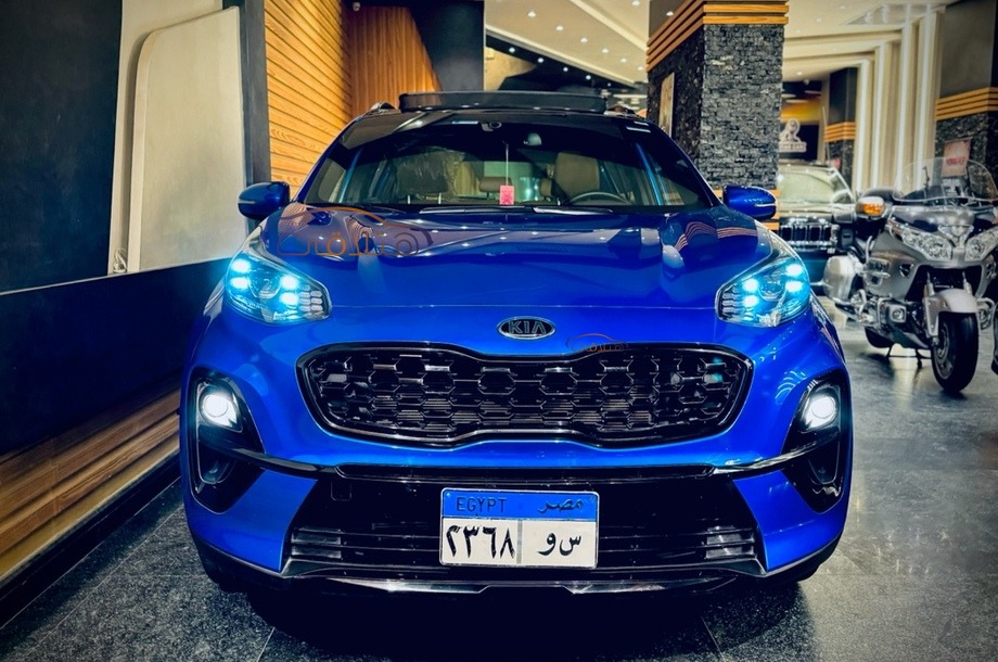 Sportage Kia أزرق