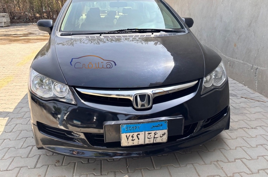 Civic Honda أسود