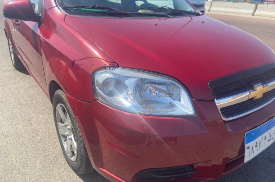 Aveo Chevrolet Red