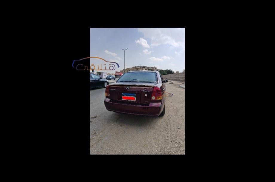Verna Hyundai Dark red