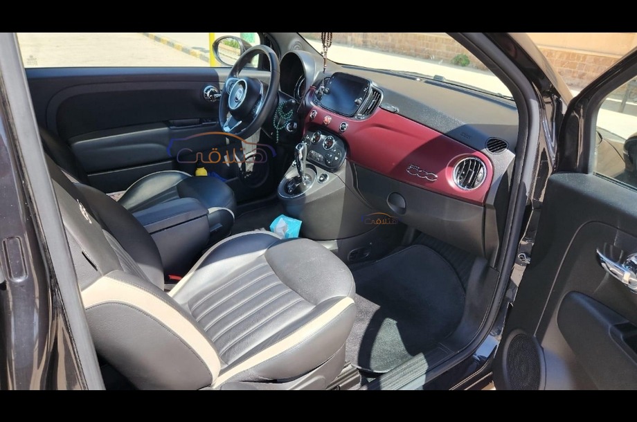 500 Fiat أسود