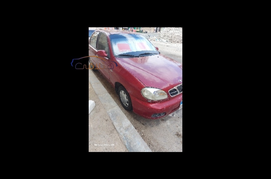 Lanos Daewoo احمر غامق
