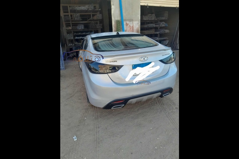 Elantra MD Hyundai رمادي
