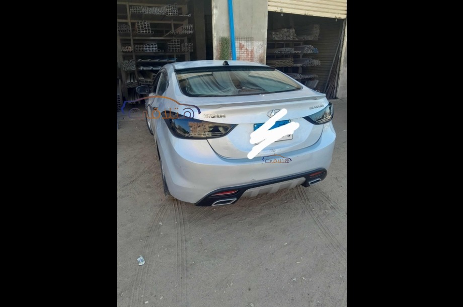 Elantra MD Hyundai رمادي
