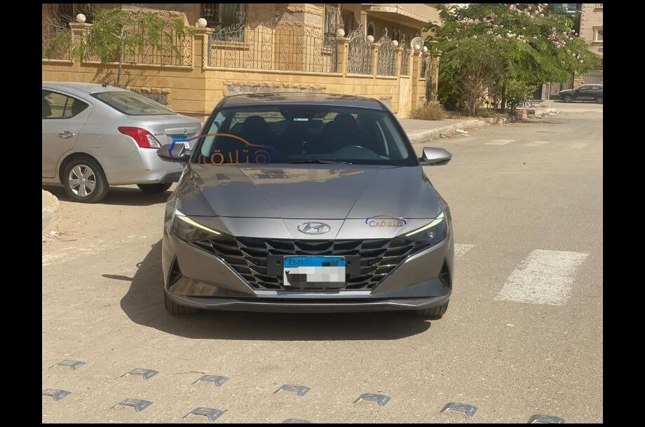 Elantra Hyundai Silver