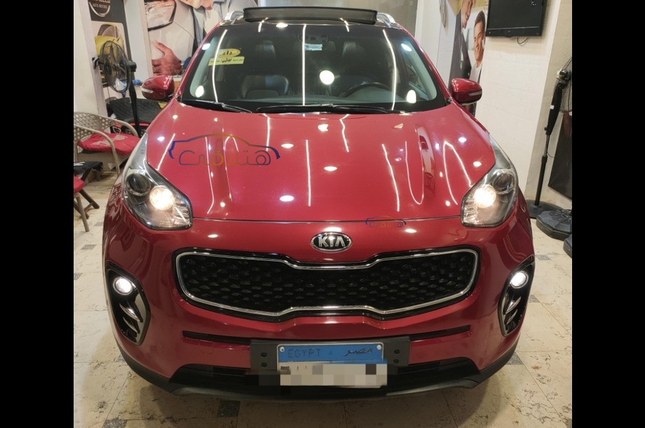 Sportage Kia احمر غامق