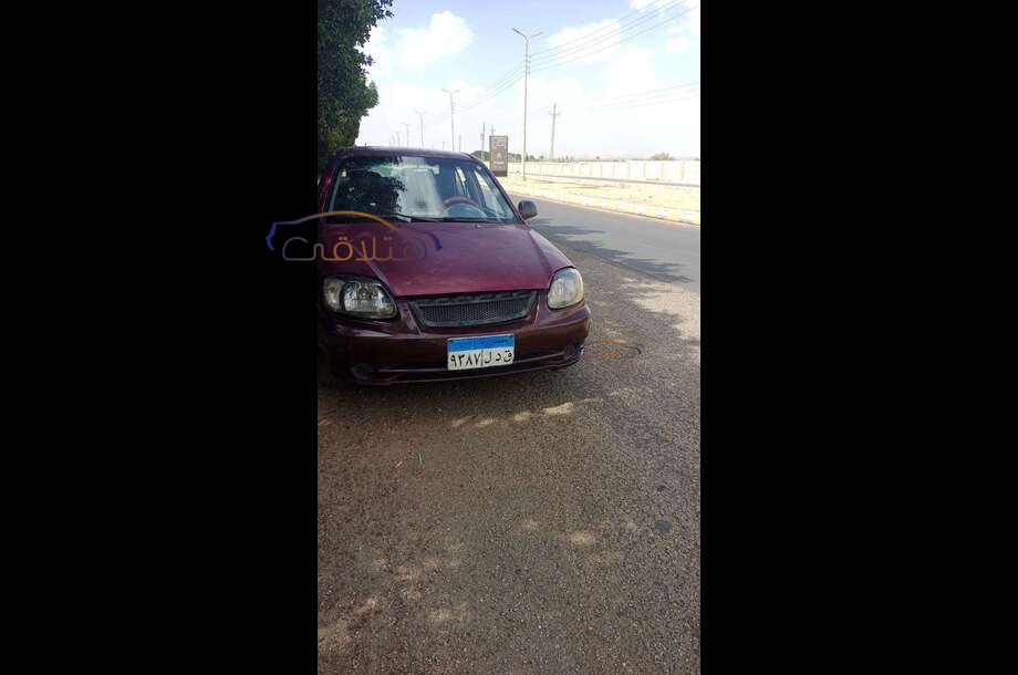 Verna Hyundai Dark red