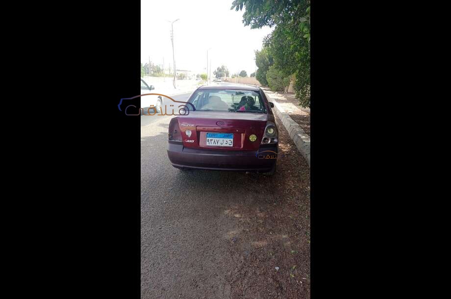 Verna Hyundai Dark red