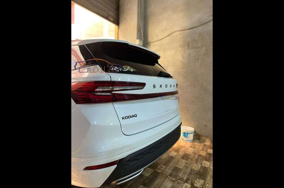 Kodiaq Skoda أبيض