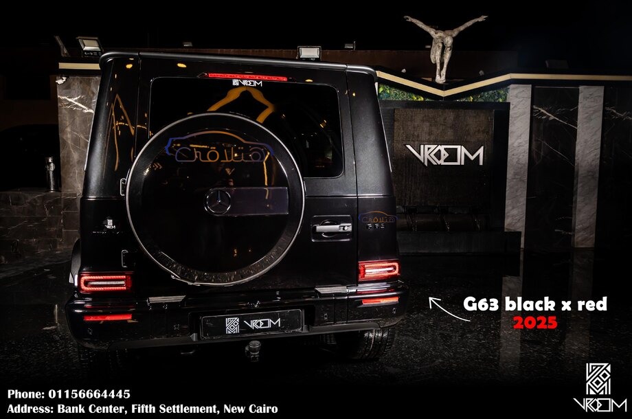 G63 Mercedes أسود