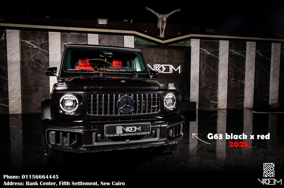 G63 Mercedes أسود
