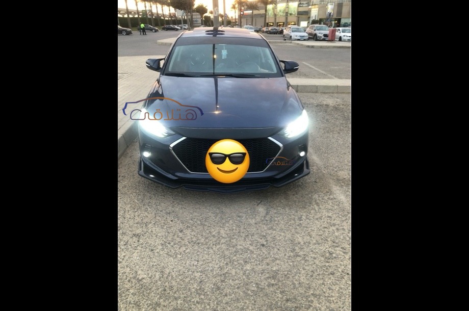 Elantra AD Hyundai Dark blue