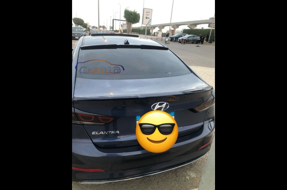 Elantra AD Hyundai Dark blue