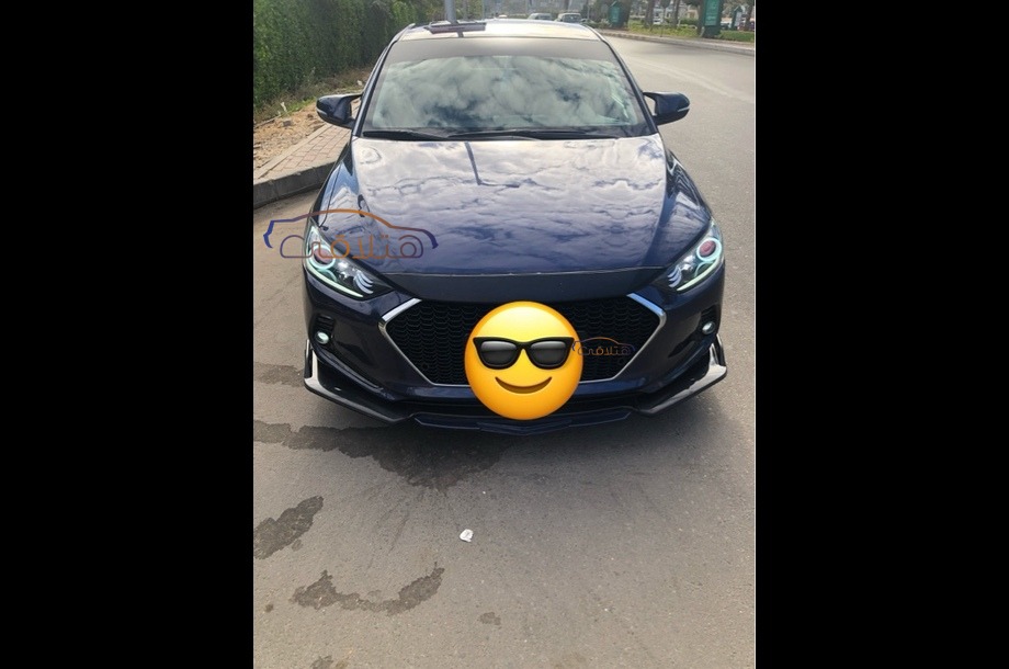 Elantra AD Hyundai Dark blue