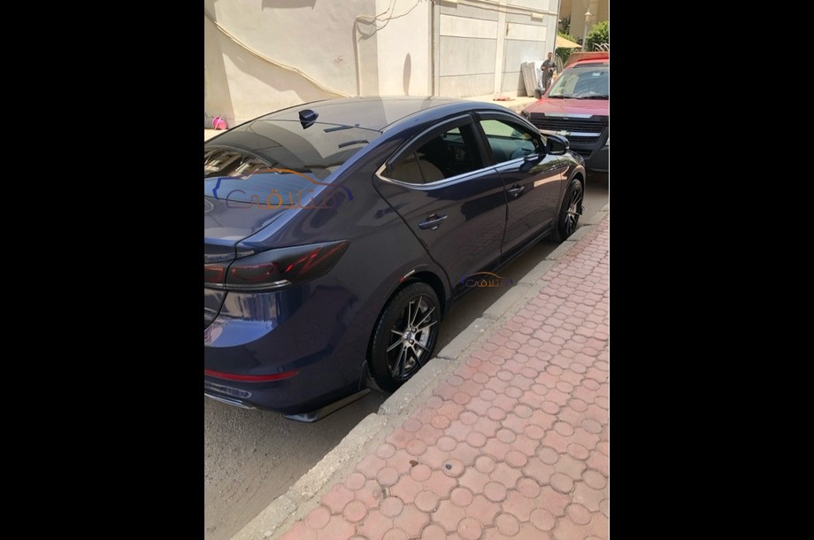Elantra AD Hyundai Dark blue