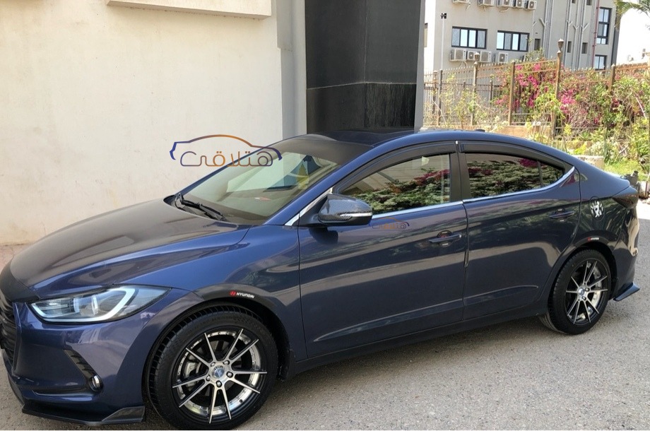 Elantra AD Hyundai Dark blue