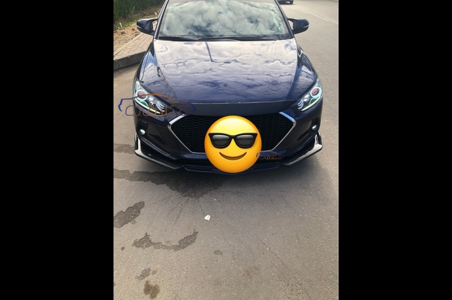 Elantra AD Hyundai Dark blue