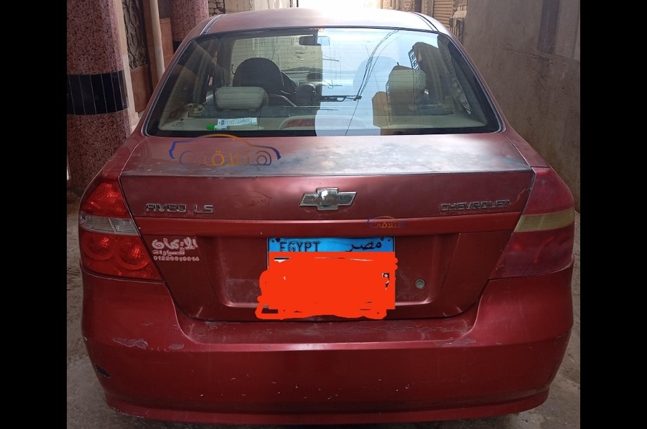 Aveo Chevrolet احمر