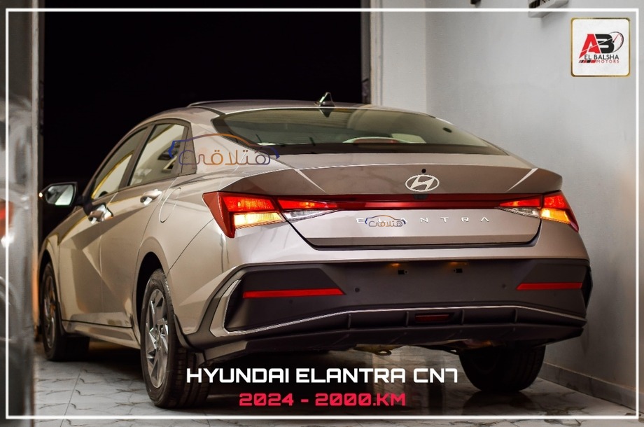 Elantra CN7 Hyundai Silver