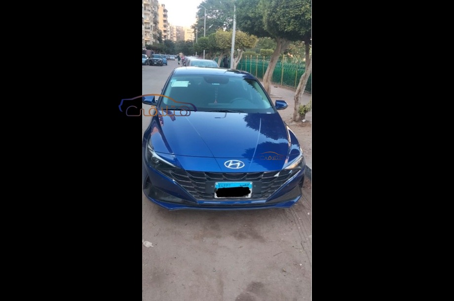 Elantra CN7 Hyundai Blue