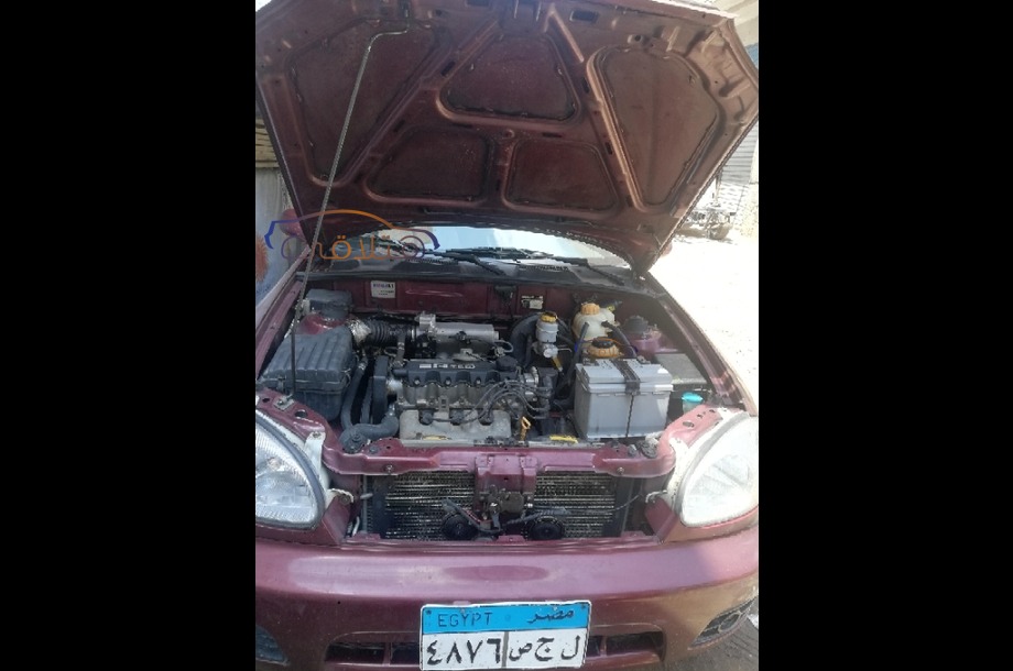 Lanos Chevrolet Dark red