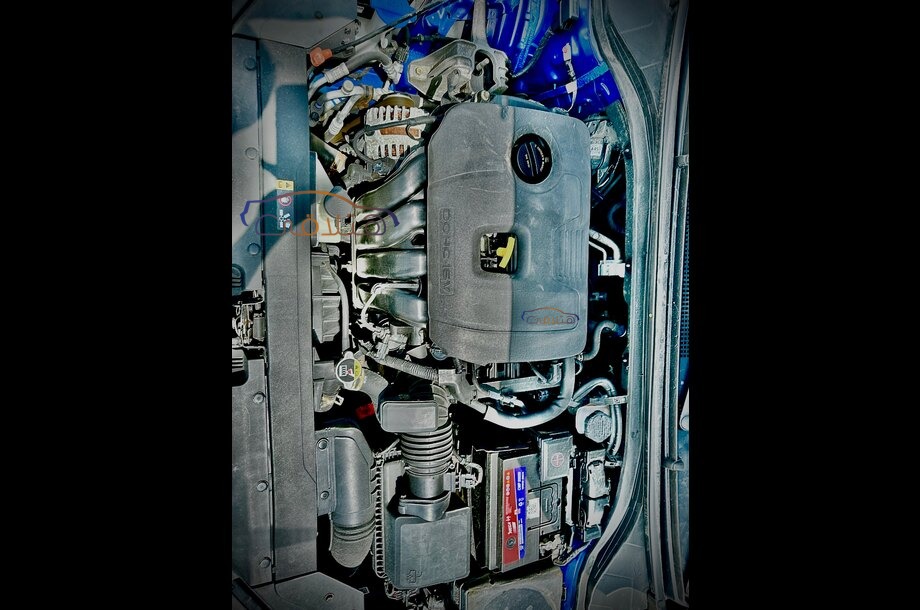 Elantra Hyundai أزرق