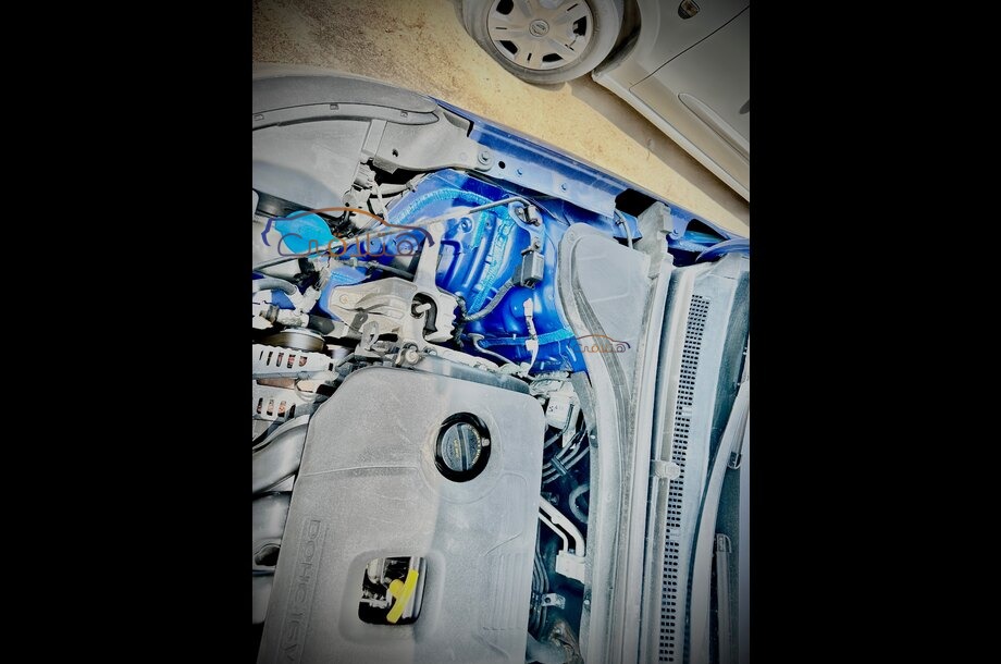 Elantra Hyundai أزرق