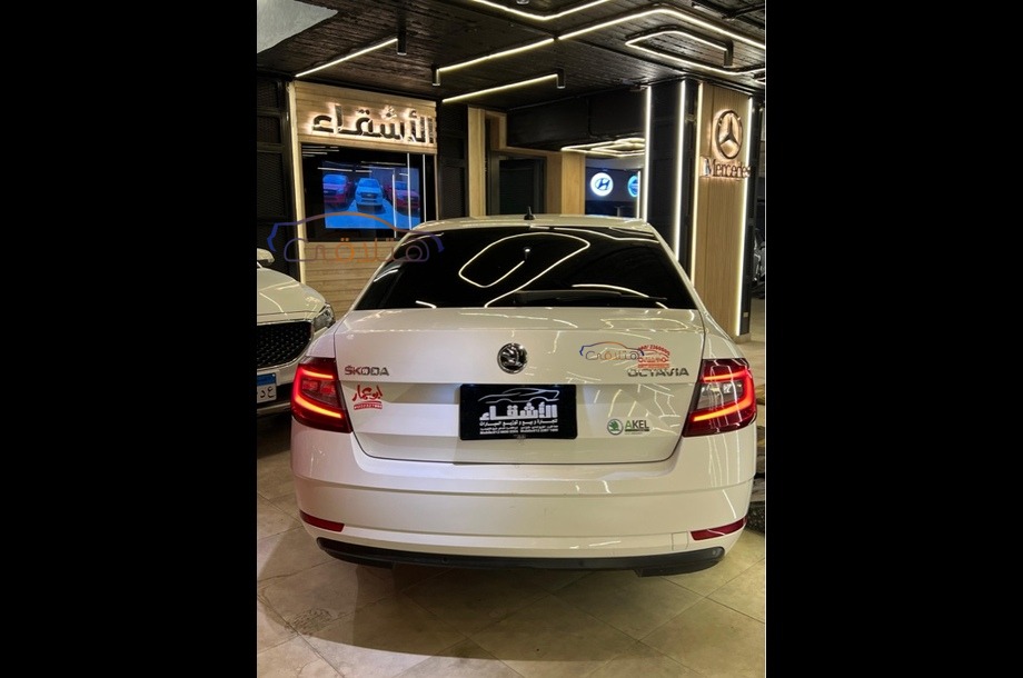 Octavia A7 Skoda White