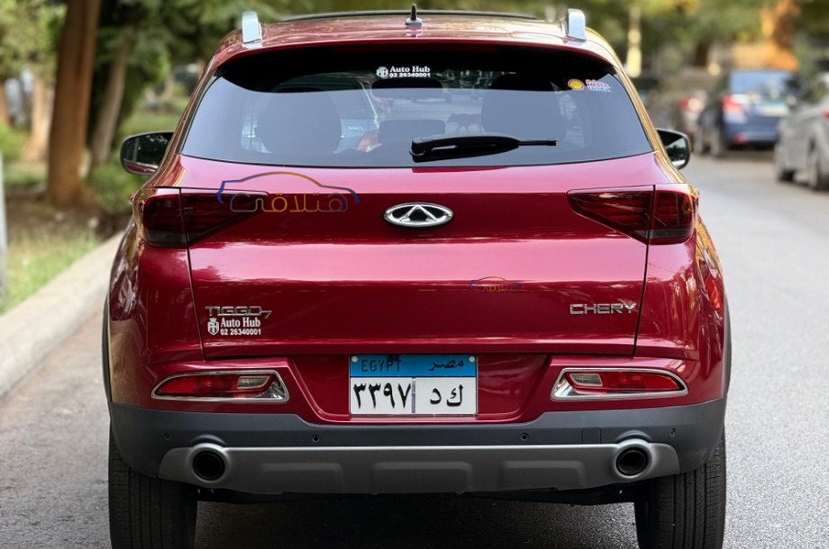 Tiggo 7 Chery احمر غامق