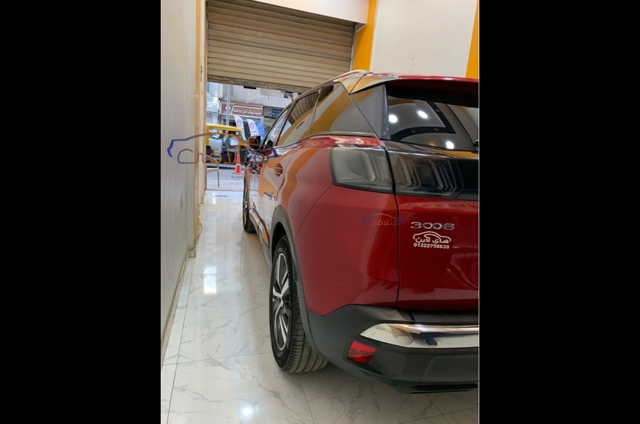 3008 Peugeot Red