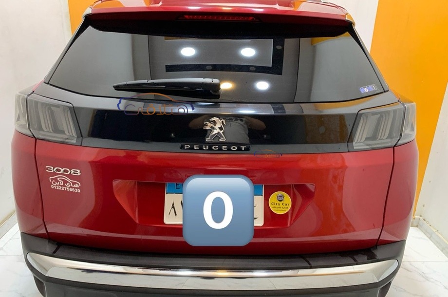 3008 Peugeot Red