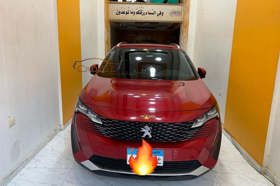3008 Peugeot Red