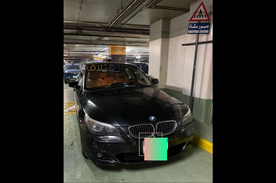 525 BMW أسود