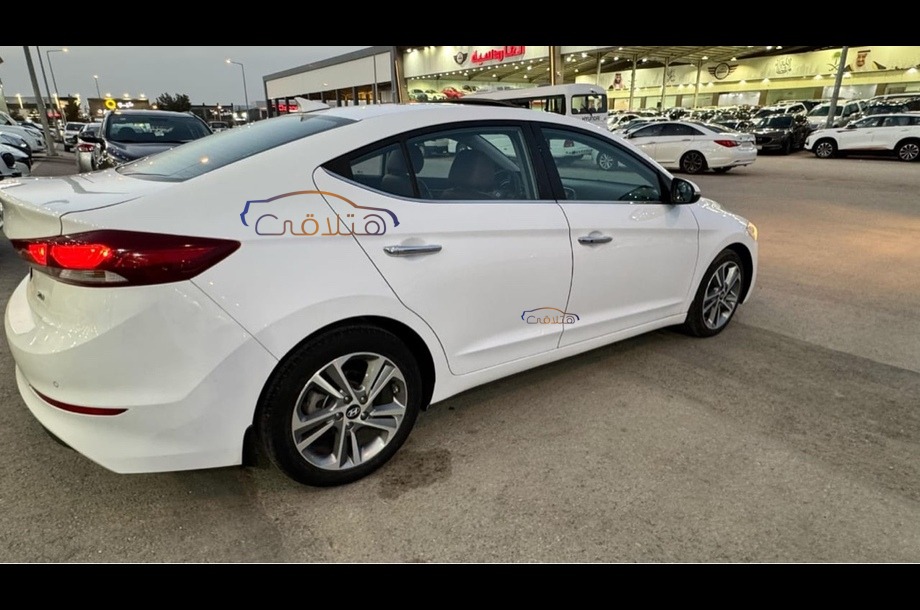 Elantra Hyundai أبيض