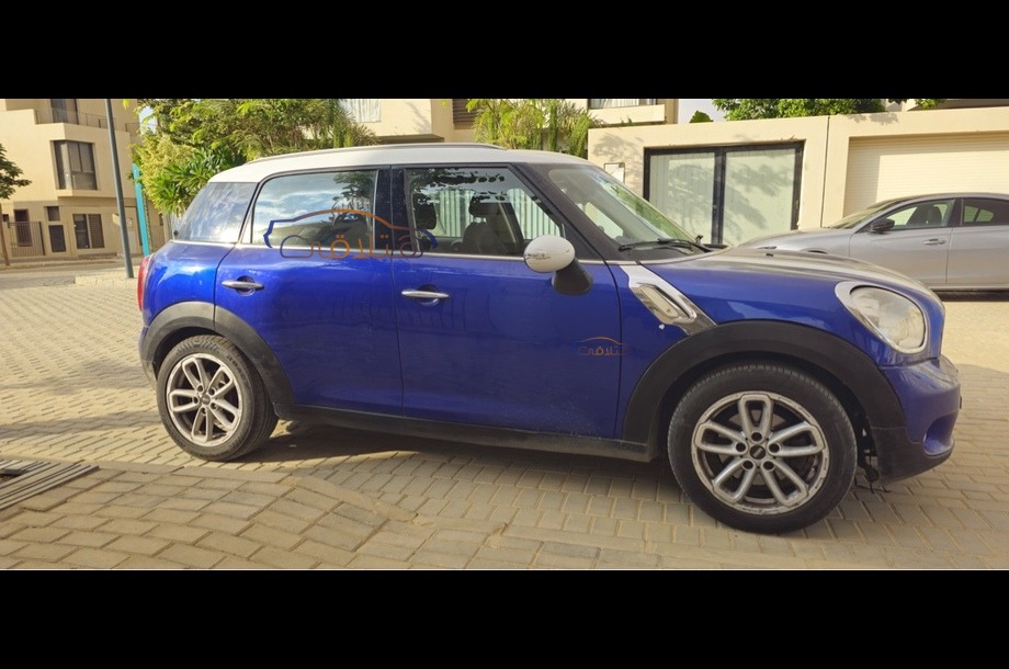Country man Mini أزرق