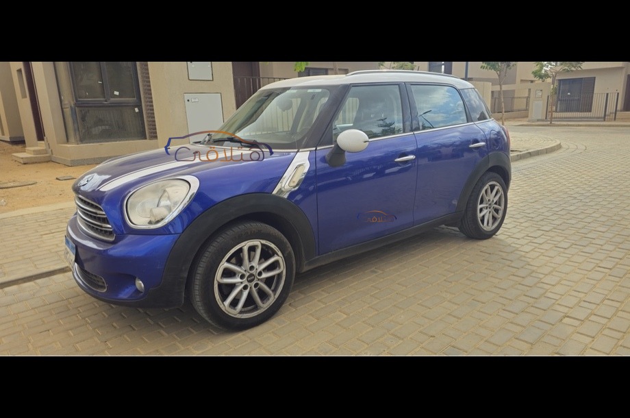 Country man Mini أزرق