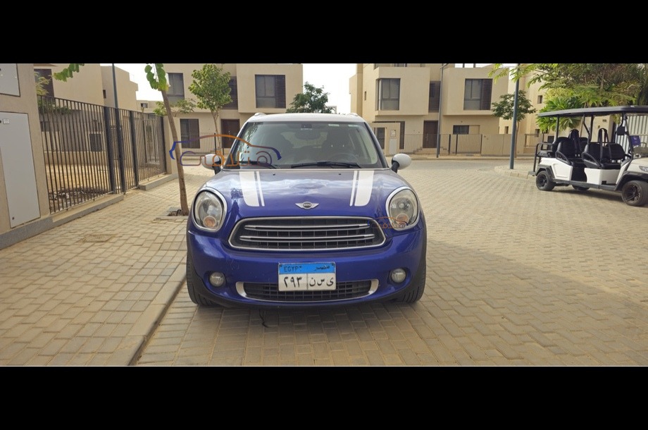 Country man Mini أزرق