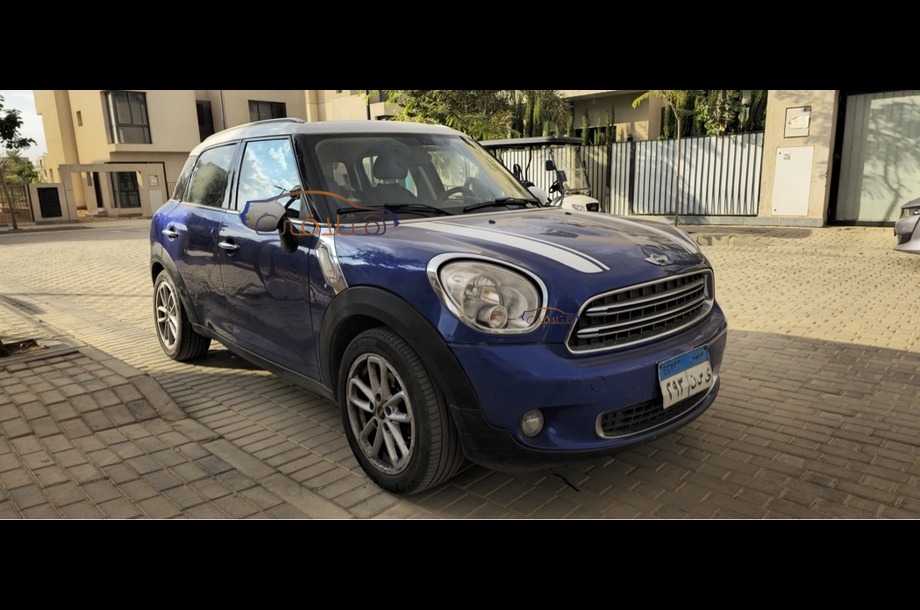 Country man Mini أزرق