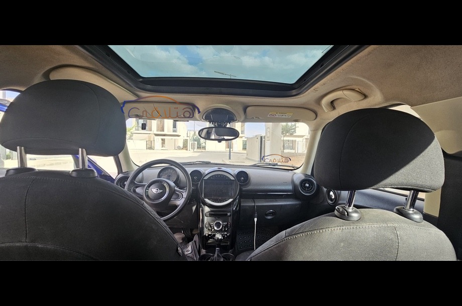 Country man Mini أزرق