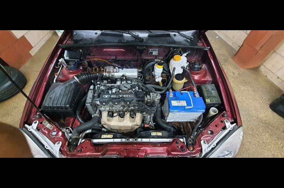 Lanos Daewoo Dark red