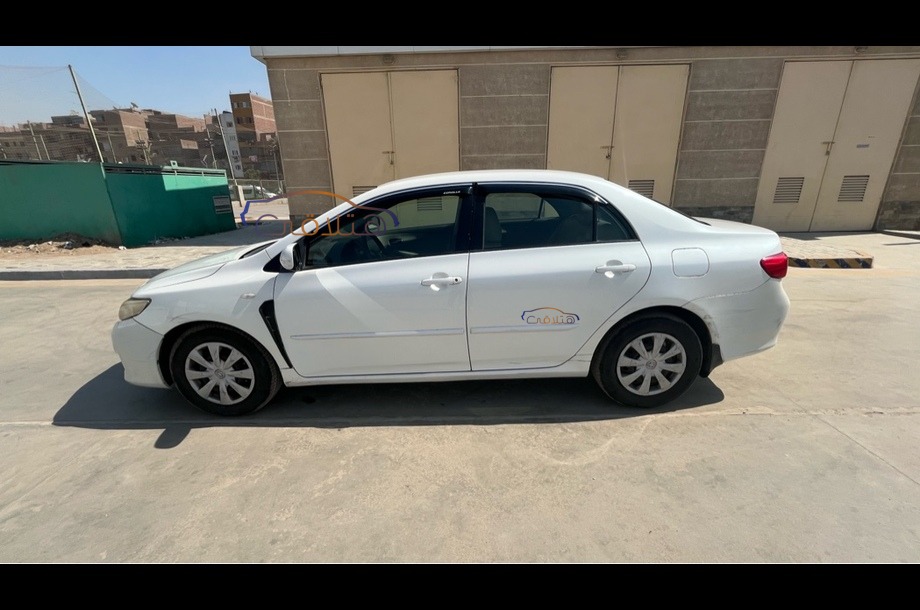 Corolla Toyota أبيض