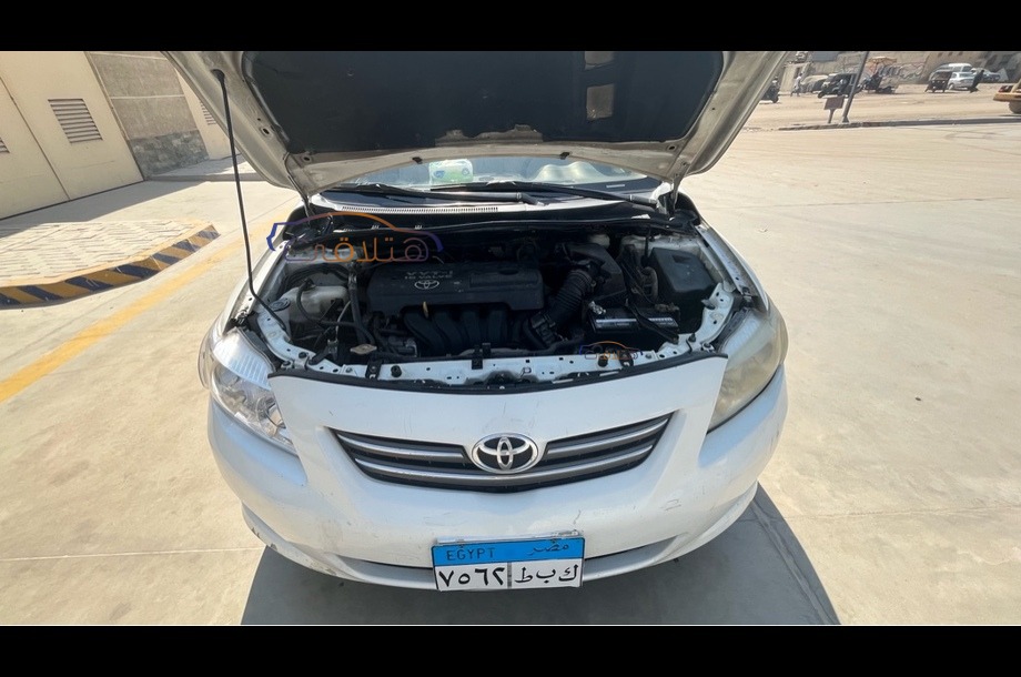 Corolla Toyota أبيض