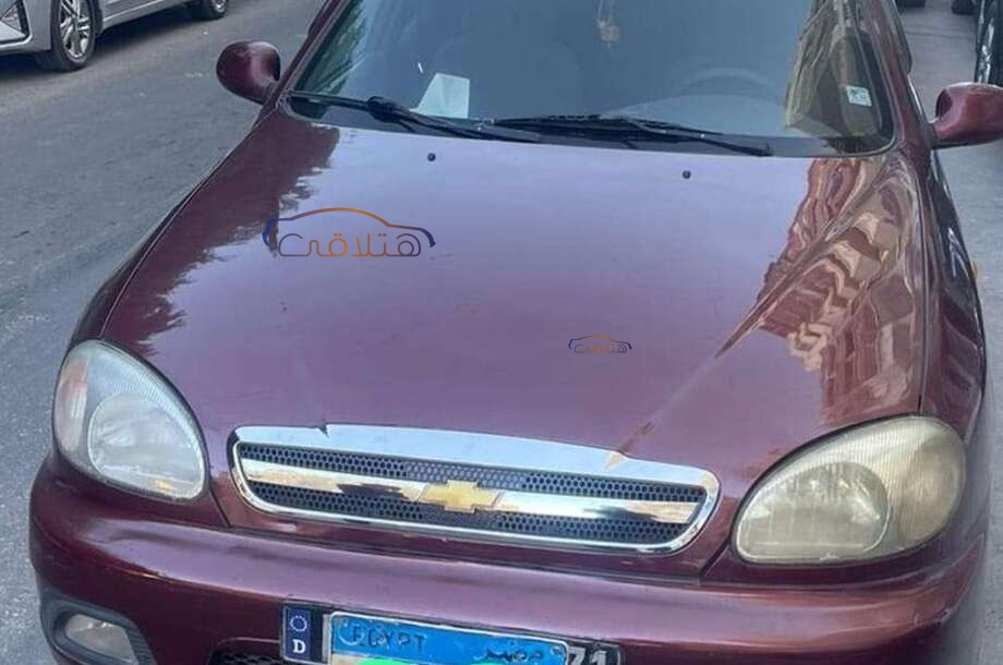 Lanos Chevrolet احمر غامق