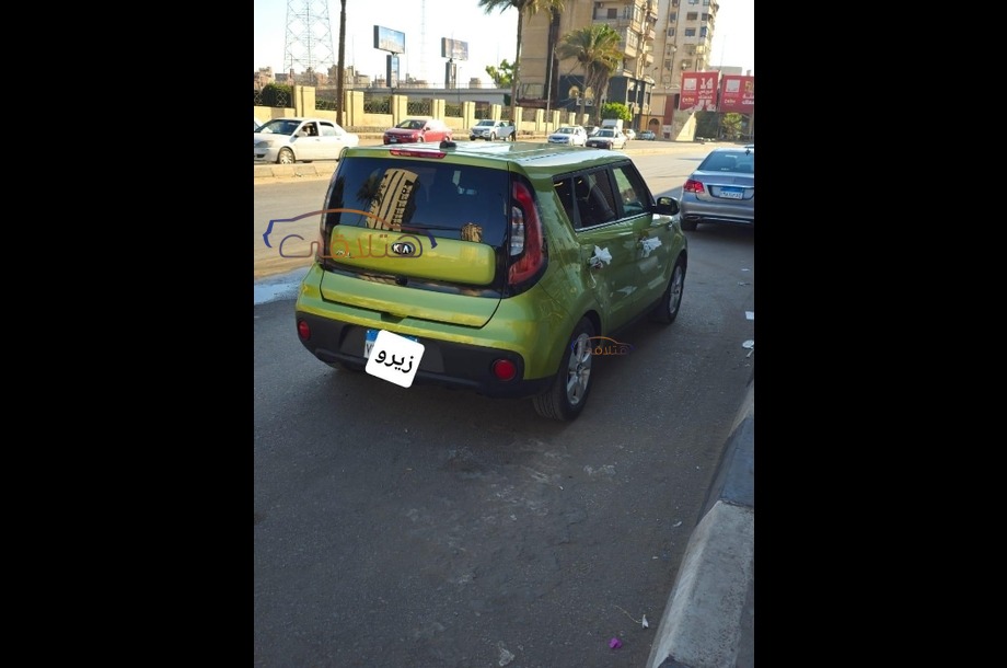 Soul Kia أخضر